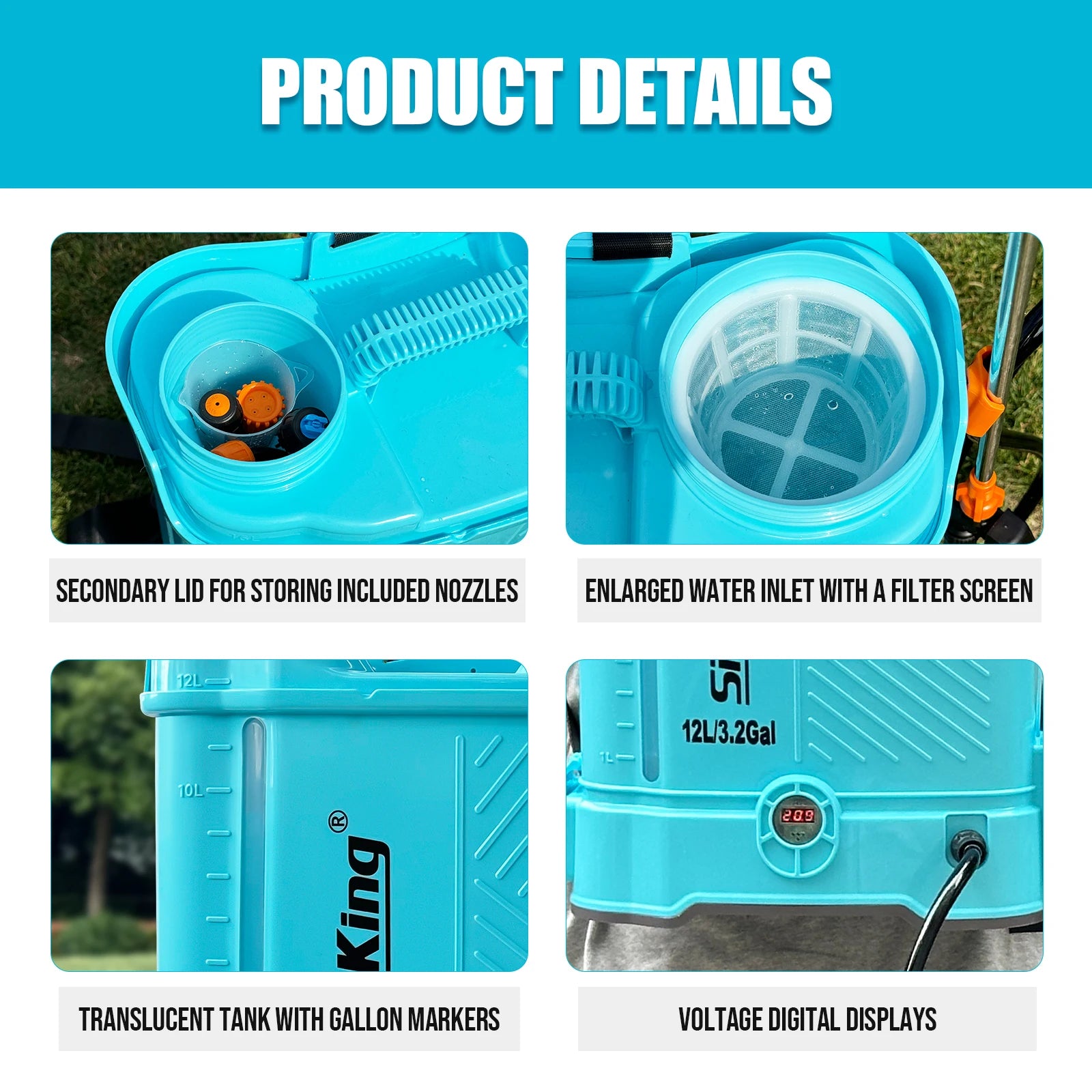 Multi-functional Electric Agriculture Sprayer