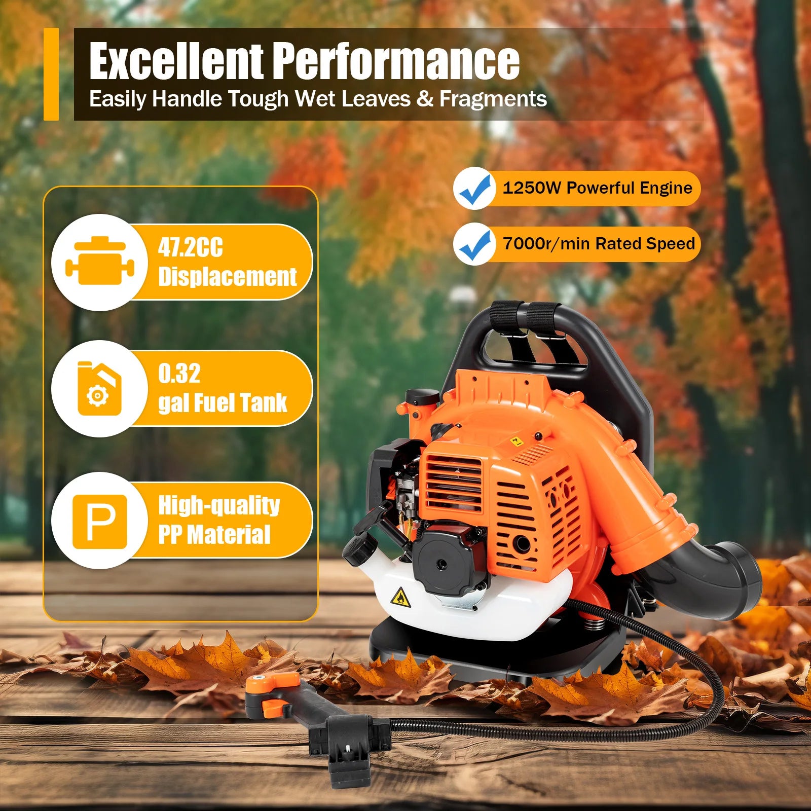 Commercial Backpack Leaf Blower