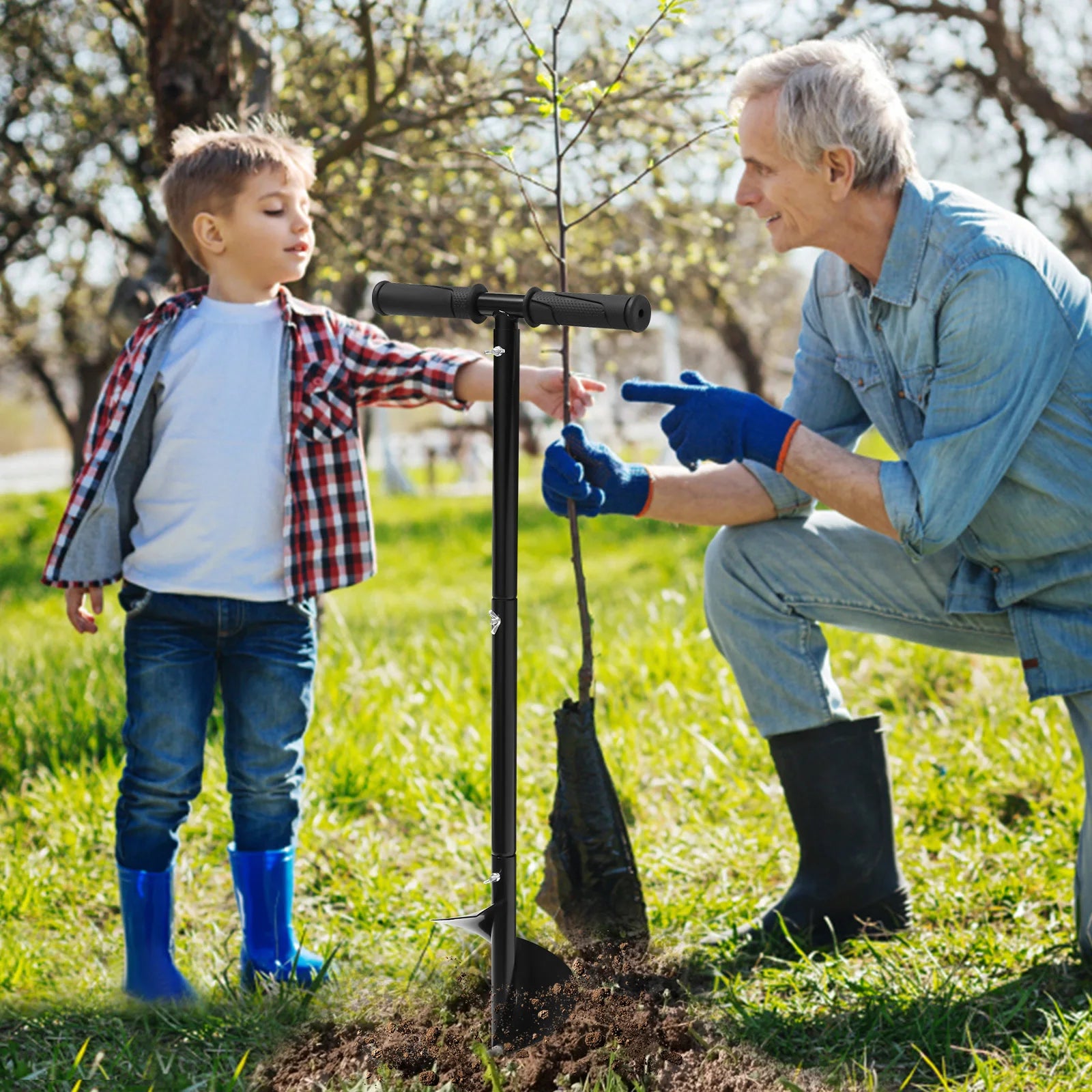 Hand Auger Drill Post Hole Digger