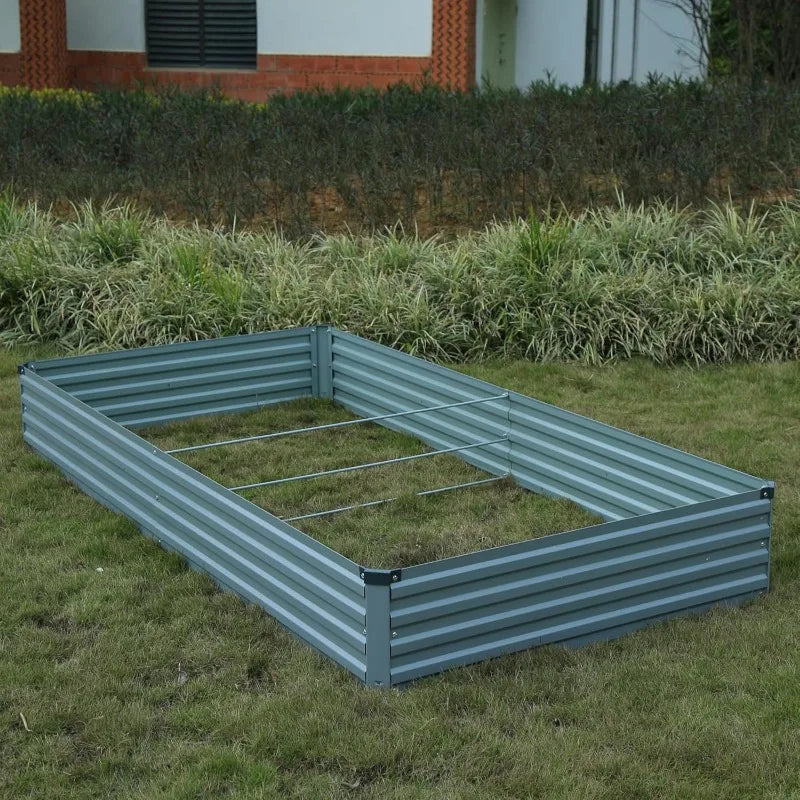 Galvanized Raised Garden Bed