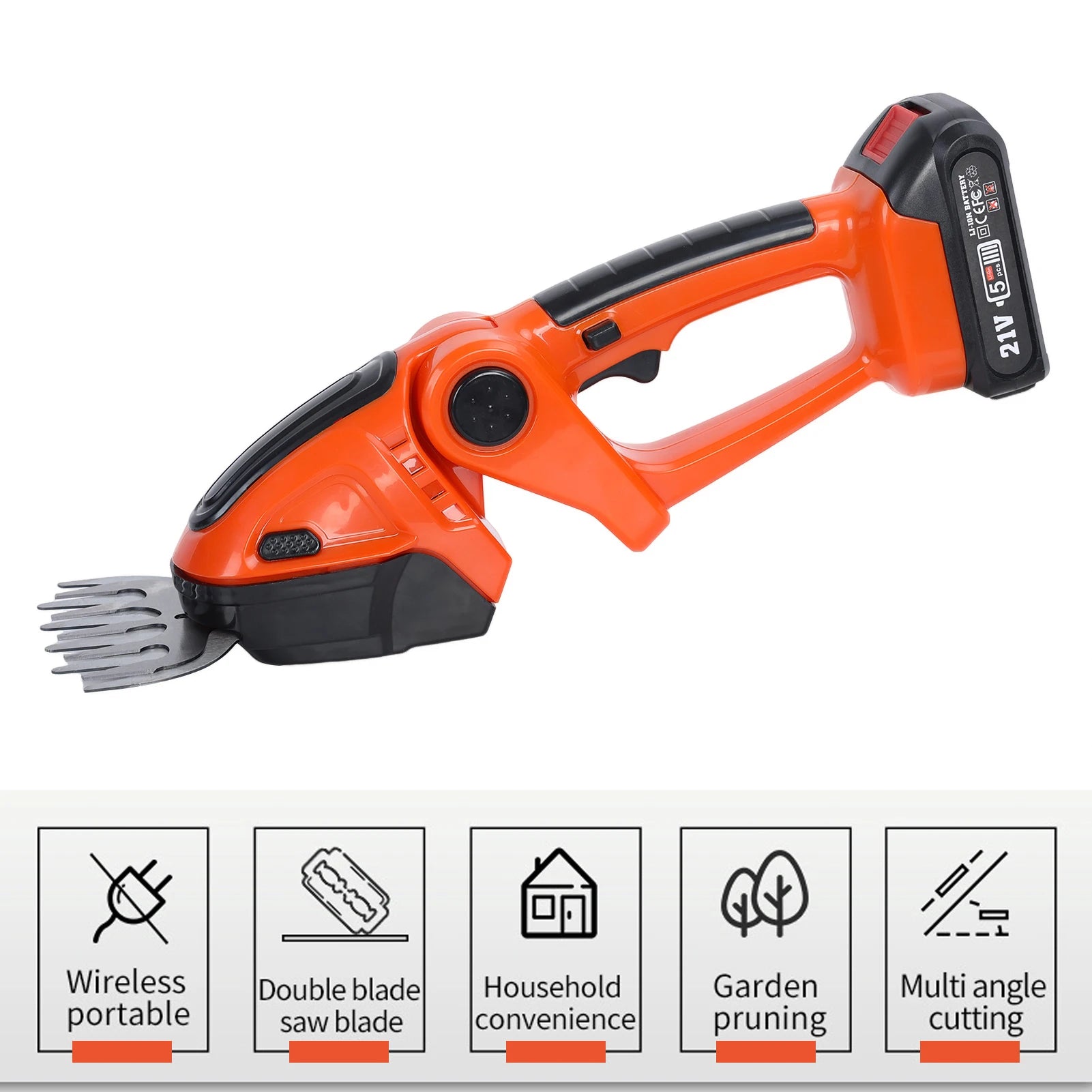 Cordless Electric Hedge Trimmer