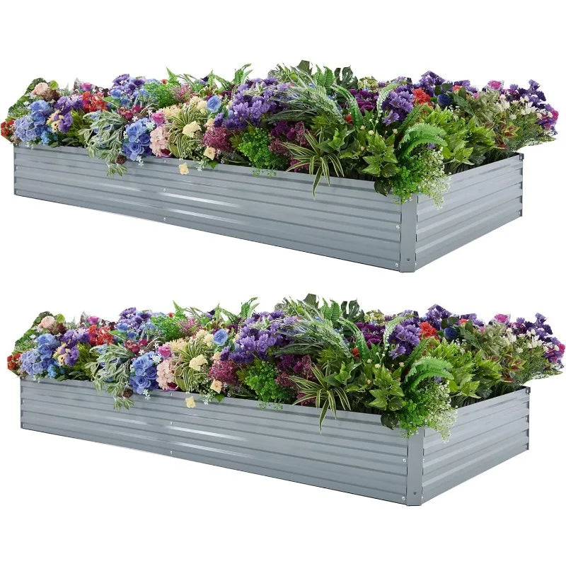 Galvanized Raised Garden Bed